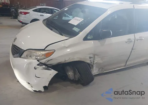 2014 Toyota Sienna Xle V6 8 Passenger из США, поврежденный, VIN 5TDYK3DC7ES428980